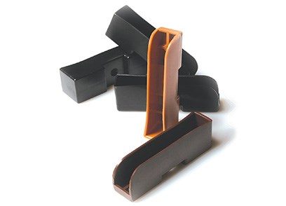 Ножка-подпятник коричневый  (89x18x27мм) - фото 16686