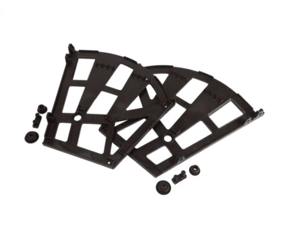 Сегмент пластиковый для обуви (2-х секционный) КОРИЧНЕВЫЙ РФ - фото 17743