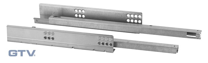 Направляющие MODERN SLIDE скрытого монтажа   полного выдвижения с 3D-регулировкой 600 мм 10011346