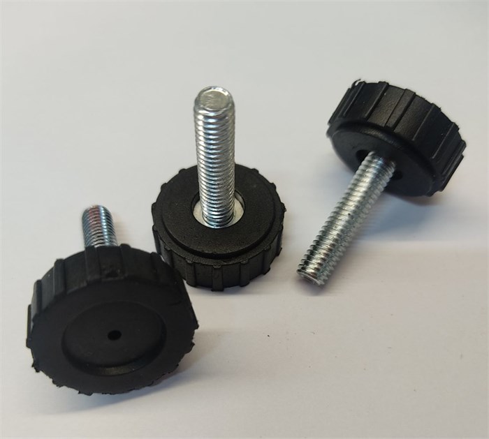 Подпятник металлический регулируемый (УСИЛЕННЫЙ) d6 мм 00006803