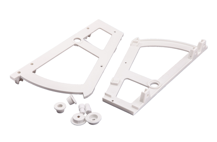 Сегмент пластиковый для обуви (1 - но секционный) белый LB 10011977