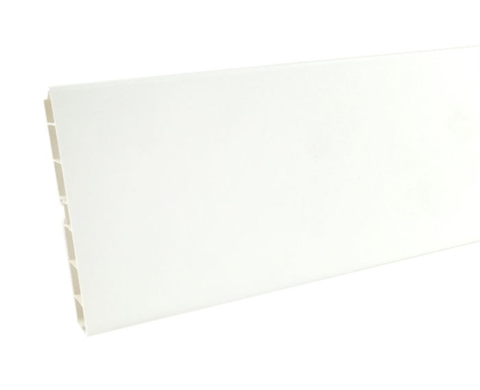 Цоколь H-100, 4м  Белый Матовый, №1 10012084