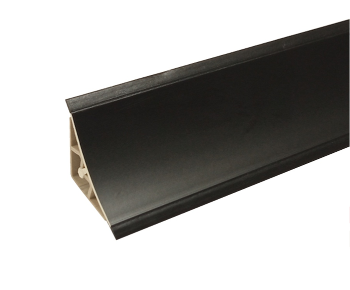 Плинтус В2 23х23, Чёрный матовый 012  10012099