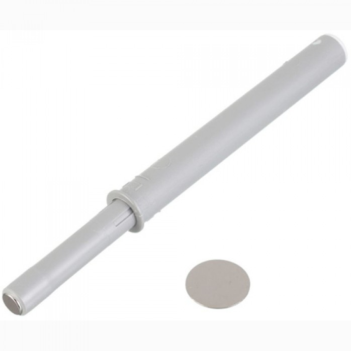 Tip-on усиленный врезной  СВЕТЛО СЕРЫЙ  GTV/MACO 10008698