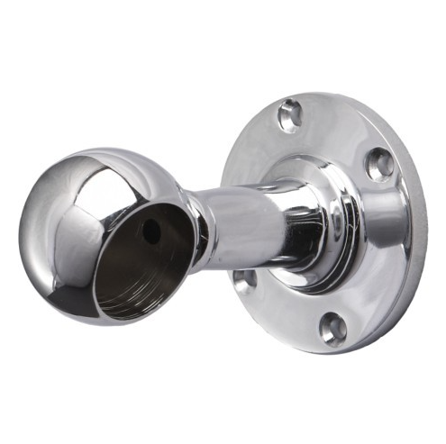 Держатель дистанционный концевой трубы d25 (995), хром 10007472