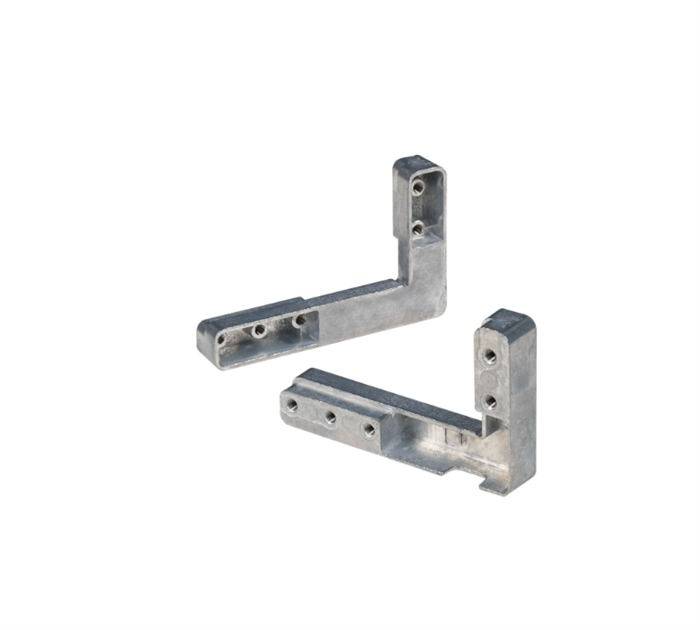 Угловой соединитель алюм.рамки д/скрытой петли SMART 20 kg 10008848