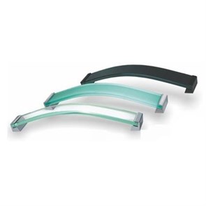 Ручка стеклянная ROSES L 160мм черная 00003706