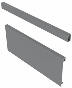 Передняя панель для внутреннего AXISPRO серый орион + релинг (для 116 мм)
