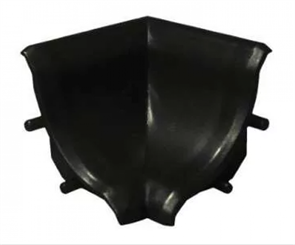 Угол внутренний к плинтусу LB-15 mini черный Korner (494) 10009059