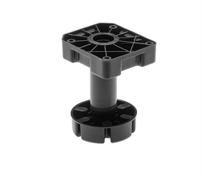 Ножка регулируемая черная 95-145 мм (450 кг) MLA 10012027