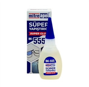 Суперклей цианоакрилатный MitreApel BK555 20 г. 00004952