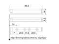 Упор-защелка фасада AMF10/W (tip-on)  БЕЛЫЙ для петель всех типов Boyard  00002522 - фото 19728 Упор-защелка фасада AMF10/W (tip-on)  БЕЛЫЙ для петель всех типов Boyard  00002522 - фото 19728
