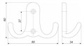 Вешалка K204.01EAB.2 10007578 - фото 20444