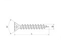 Шуруп 3x16 LC  00002020 - фото 21256