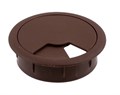 Пропуск для кабеля тёмно-коричневый  00003390 - фото 22387