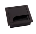 Пропуск для кабеля черный MERIDA (квадратный) 10008636 - фото 22397
