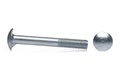 Болт М 6,0*50 замковый с грибовидной головкой (c усом) и неполной резьбой (1кг=93шт) 10011898 - фото 23420