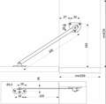 Кронштейн барный СЕРЫЙ LB 10008407